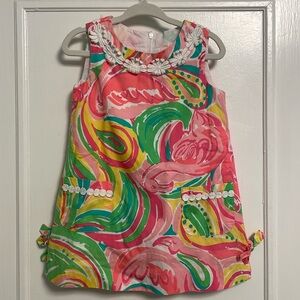 Lilly Pulitzer Toddler Girls Dress Size 2, All Nighter Print